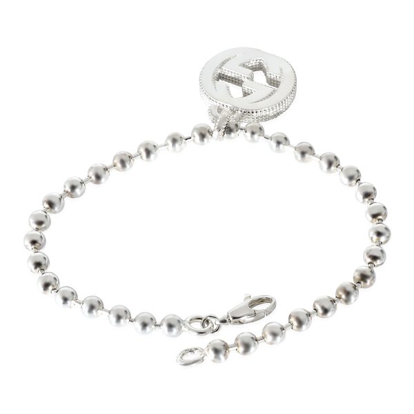 132436 pv 04bcf147 826f 4229 885c c048b127891d Gucci Interlocking G Ball Bead Bracelet in Sterling Silver