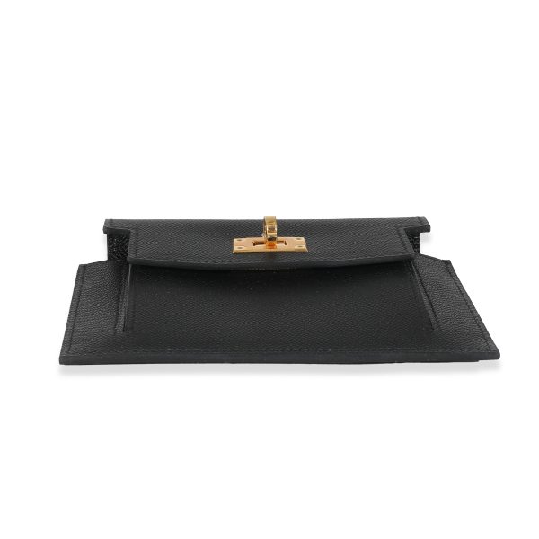 132480 box 01743dd7 c539 43bd adec ee75eaec63fb Hermès Black Epsom Kelly Pocket Compact Wallet