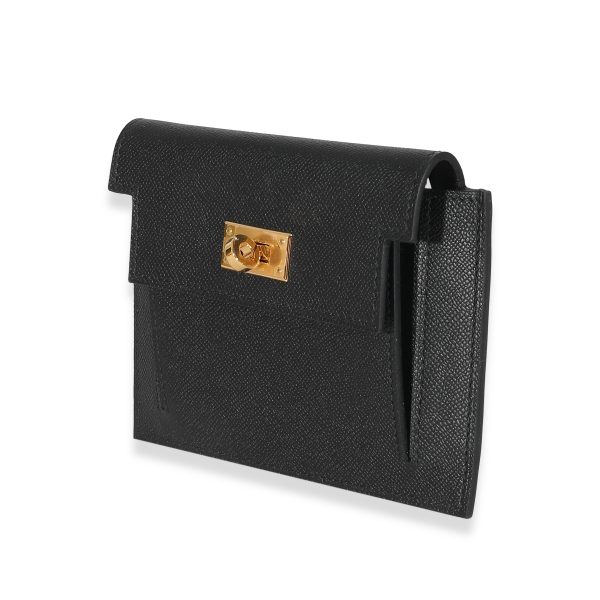 132480 sv 28ab8cd2 547b 4a00 b332 da8fdd2538b9 Hermès Black Epsom Kelly Pocket Compact Wallet