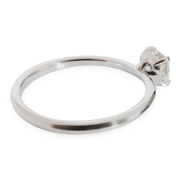 132534 pv Tiffany Co Solitaire Engagement Ring in Platinum H VS1 054 CTW