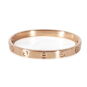 Cartier Love Bracelet in 18K Rose Gold Cart