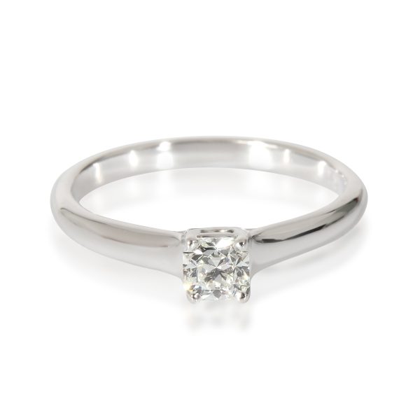 Tiffany Co Lucida Diamond Engagement Ring in Platinum H VVS1 032 CTW Tiffany Co Lucida Diamond Engagement Ring in Platinum H VVS1 032 CTW