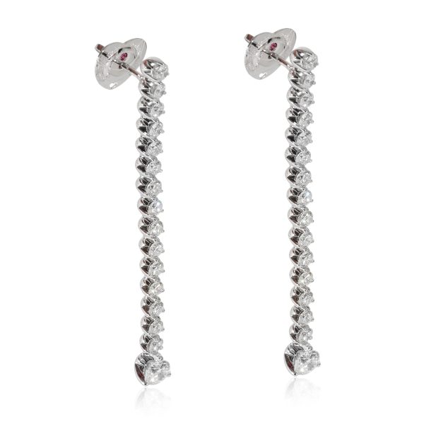 132700 sv 637ad540 c330 401e 800c 9c19f42c13a2 Roberto Coin Cento Tulip Drop Diamond Earrings in 18k White Gold 4 15 Ctw