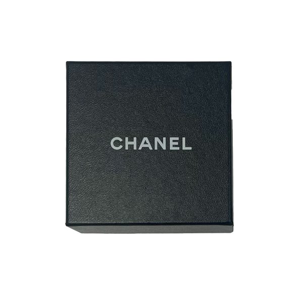 132705 box Chanel 2014 Grey Faux Pearl Multi Strand Bracelet With CC Charm in Ruthenium