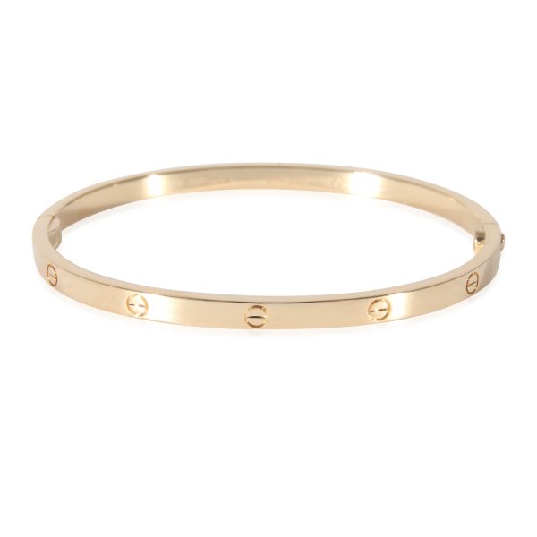 18K Yellow Gold Cartier Love Bracelet 18K Yellow Gold Cartier Love Bracelet Small Model Size 16