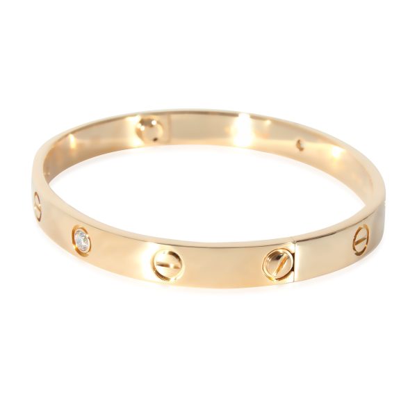 132908 sv 8d465e30 a14e 4750 be94 736c0b9e589b Cartier Love Diamond Bracelet in 18k Yellow Gold 042 CTW