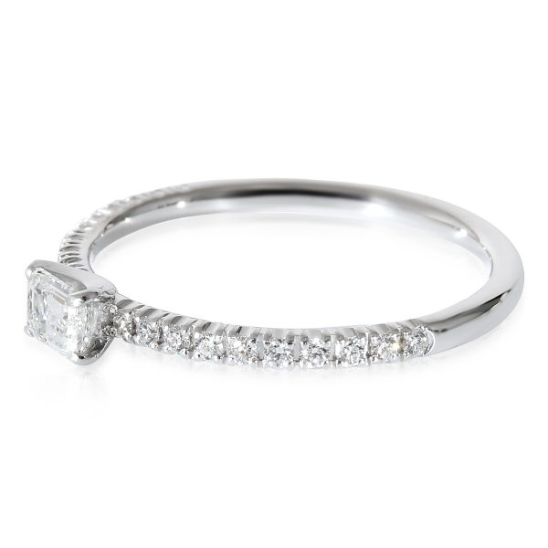 132931 sv Cartier Etincelle de Cartier Diamond Ring in 18 Karat White Gold EF VVS 028 CT