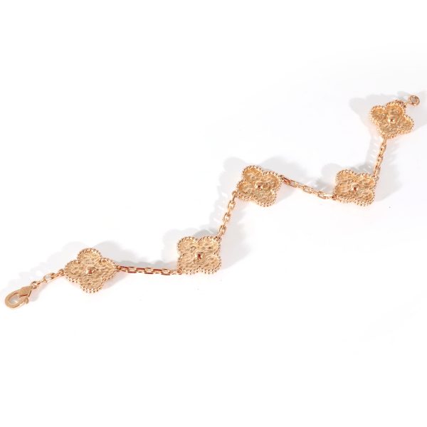 132994 pv Van Cleef Arpels Alhambra Bracelet in 18K Rose Gold