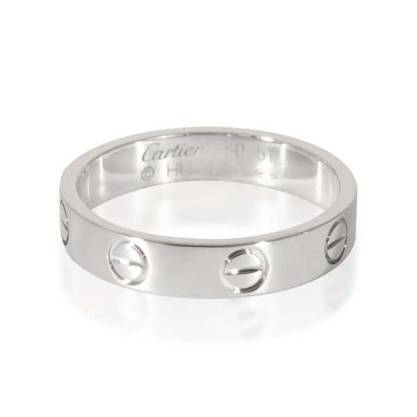 Cartier LOVE Wedding Band in 18K White Gold Cartier LOVE Wedding Band in 18K White Gold