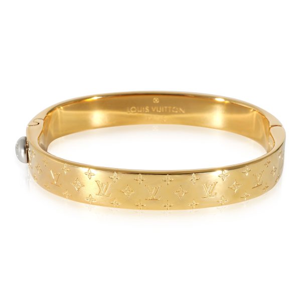 Louis Vuitton Nanogram Bracelet in Base Metal Louis Vuitton Nanogram Bracelet in Base Metal