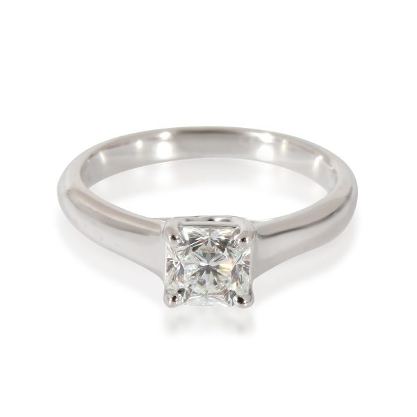 Tiffany Co Lucida Diamond Engagement Ring in Platinum G VVS2 063 CTW Tiffany Co Lucida Diamond Engagement Ring in Platinum G VVS2 063 CTW