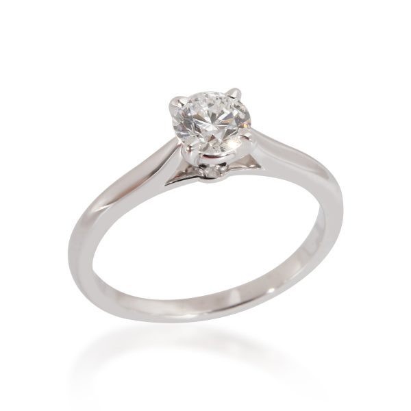 133150 ad1 Cartier Solitaire 1895 Diamond Engagement Ring in Platinum E VS1 045 CTW