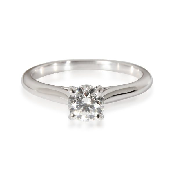 133150 sv Cartier Solitaire 1895 Diamond Engagement Ring in Platinum E VS1 045 CTW