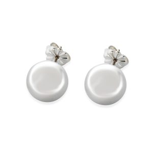 Tiffany Co HardWear 10 mm Ball Earrings in Sterling Silver Louis Vuitton Ellipse PM Handbag Monogram