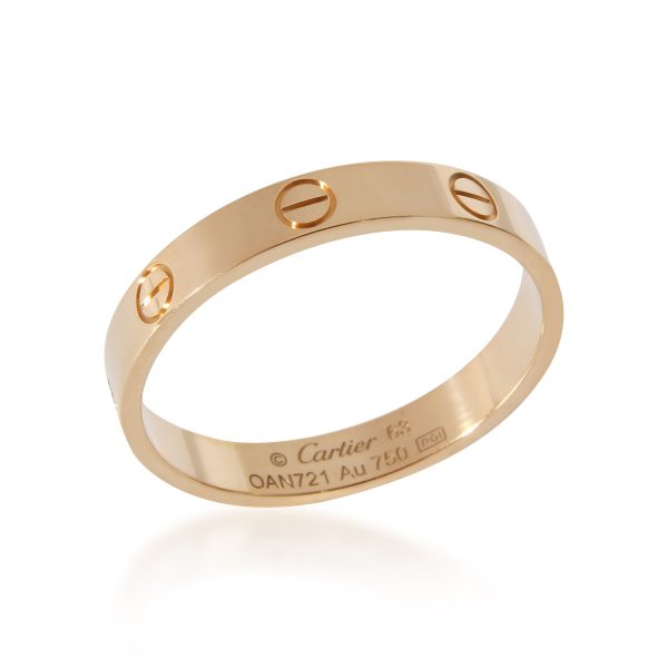 133253 av 59c3adae afc8 4627 b791 85358e70edcc Cartier Love Wedding Band in 18K Yellow Gold