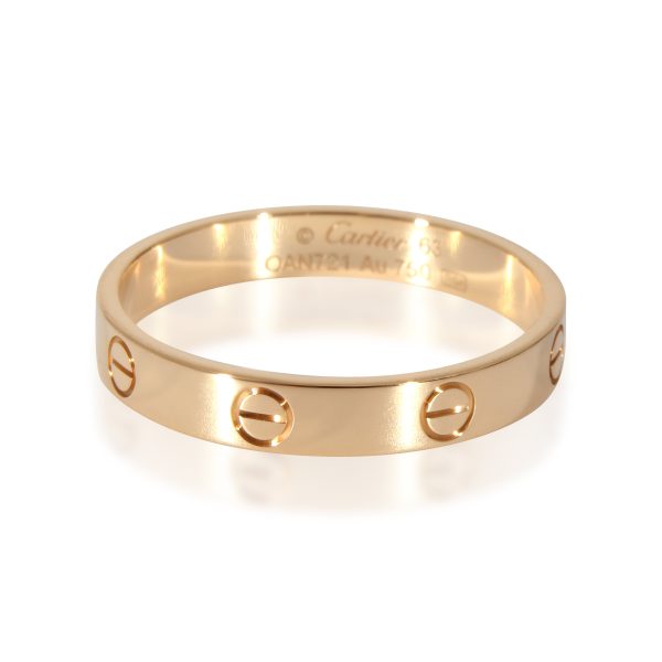 Cartier Love Wedding Band in 18K Yellow Gold Cartier Love Wedding Band in 18K Yellow Gold