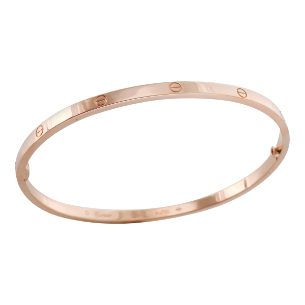 133414 bv Cartier Love Bracelet Small Model Rose Gold