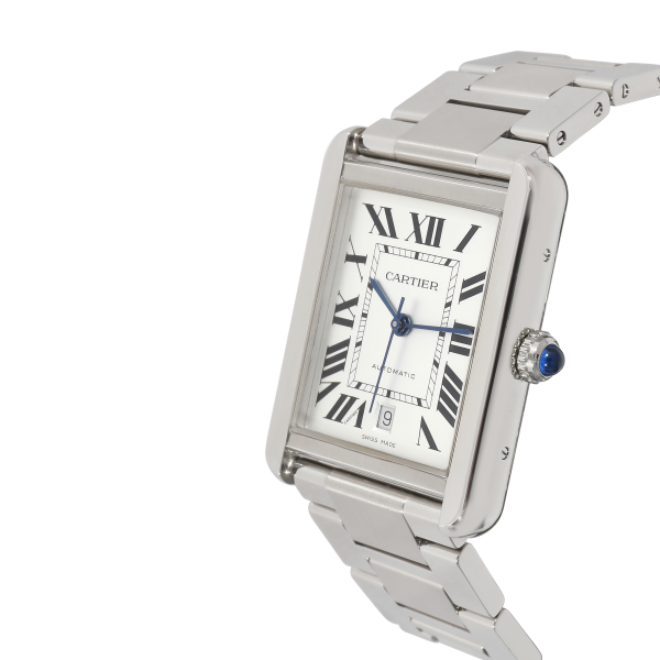 133416 lv 8f4560bd 2d68 40d1 ba46 fac9c1b13736 Cartier Tank Solo W5200028 Mens Watch in Stainless Steel