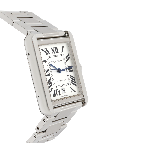 133416 rv 294223fe 9041 4fa3 b9e9 aa3a7556db9a Cartier Tank Solo W5200028 Mens Watch in Stainless Steel