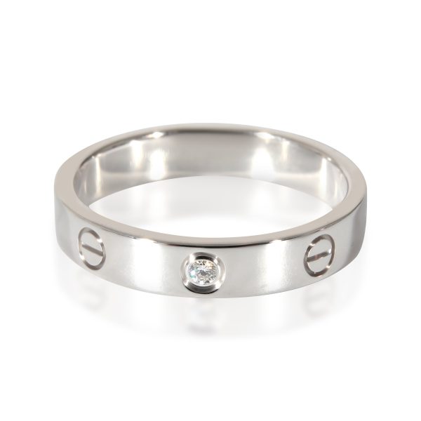 Cartier Love Band in 18K White Gold 002 CTW Cartier Love Band in 18K White Gold 002 CTW