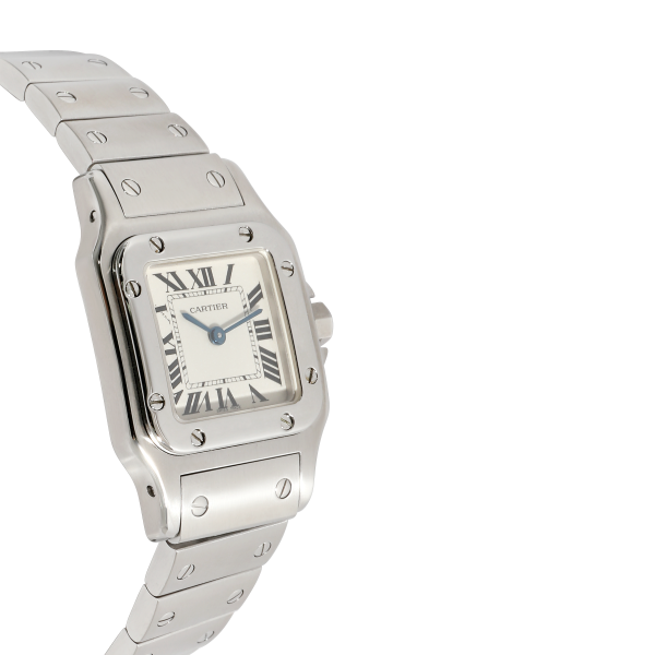 133670 rv 4e175875 f308 479e bd66 eae54bba97d1 Cartier Santos de Cartier W20056D6 Womens Watch in Stainless Steel