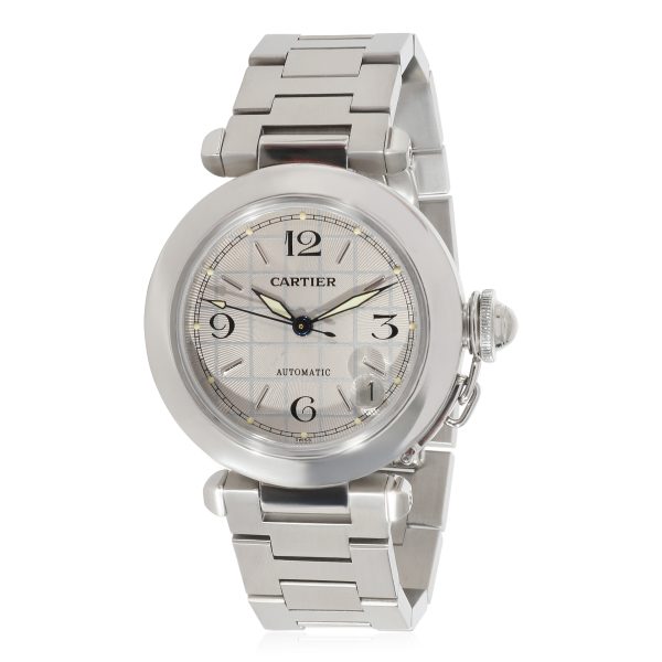 Cartier Pasha C W31023M7 Unisex Watch in Stainless Steel Cartier Pasha C W31023M7 Unisex Watch in Stainless Steel