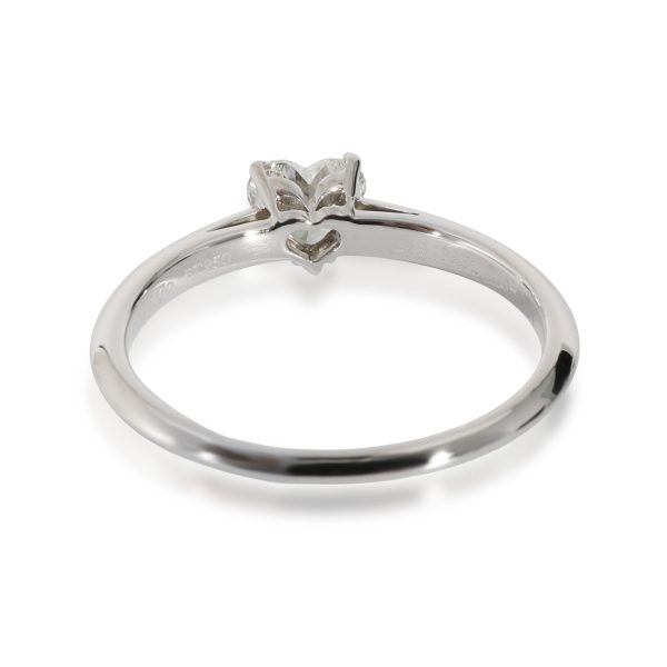 134147 pv Tiffany Co Diamond Engagement Ring in Platinum F VS1 062 CTW