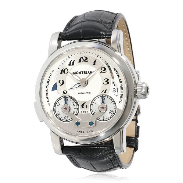 Montblanc Nicolas Rieussec 106595 Mens Watch in Stainless Steel Montblanc Nicolas Rieussec 106595 Mens Watch in Stainless Steel
