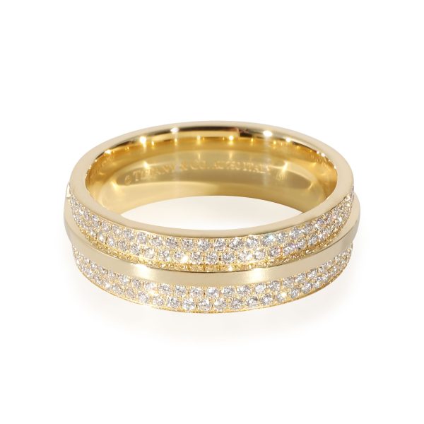 134213 pv Tiffany Co Tiffany T Ring in 18K Yellow Gold 061 CTW