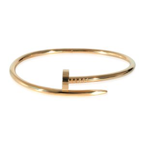 Cartier Juste Un Clou Bracelet in 18K Yellow Gold Chanel Matelasse Single Flap Chain Coco Mark Push Lock Black