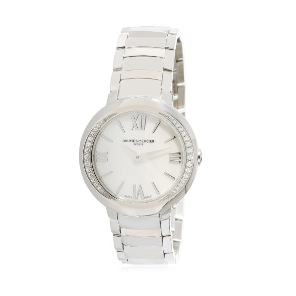 134216 ad1 7f458c2b 9663 44b3 bc7e 9e5e07ff0698 Baume Mercier Promesse MOA10160 Womens Watch in Stainless Steel