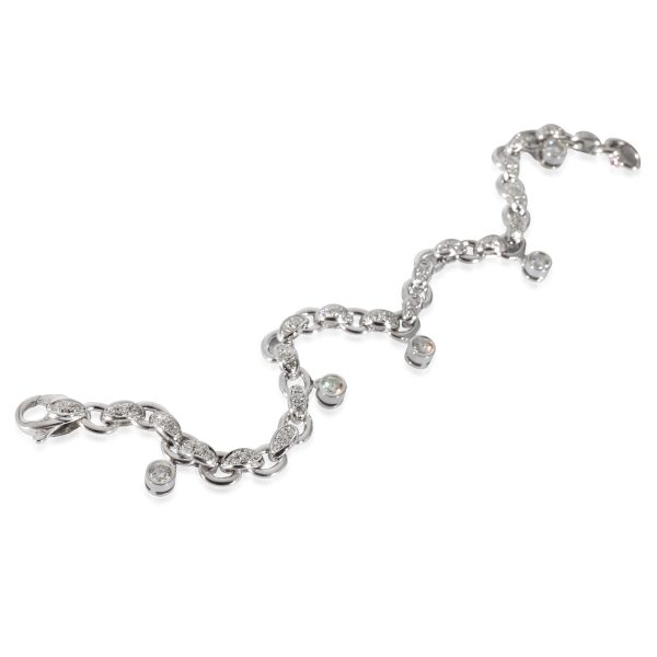 134240 pv f6e9d0ae 8244 4cff 9370 5925c590fe1b Roberto Coin Mini Cento Bracelet in 18K White Gold 18 CTW