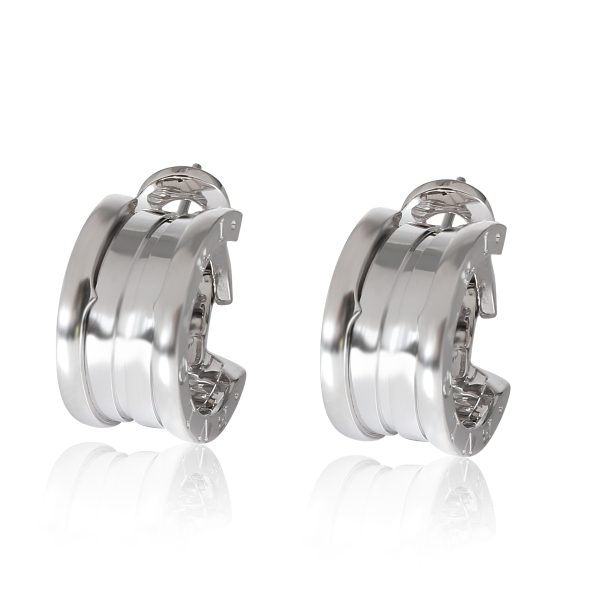 BVLGARI Bzero1 Hoop Earrings in 18K White Gold BVLGARI Bzero1 Hoop Earrings in 18K White Gold