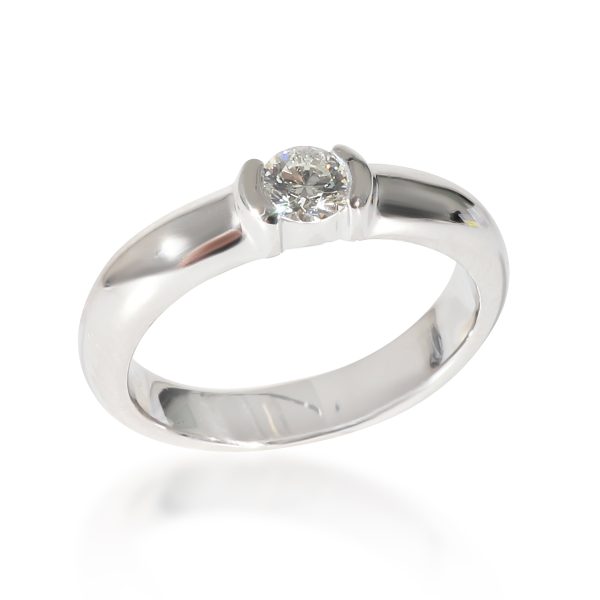 134400 bv Tiffany Co Etoile Diamond Engagement Ring in Platinum G VS1 021 CTW