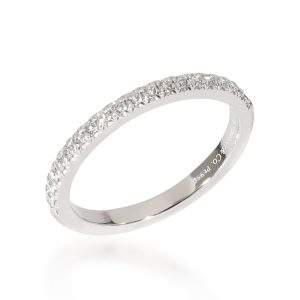 Tiffany Co Soleste Half Eternity Wedding Band in Platinum 017 CTW Cart