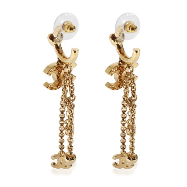 134438 bv 70ebc745 9c29 447b 93c3 5a6886c04ee7 Chanel 2023 Spring Act 1 Collection Gold Plated Earrings