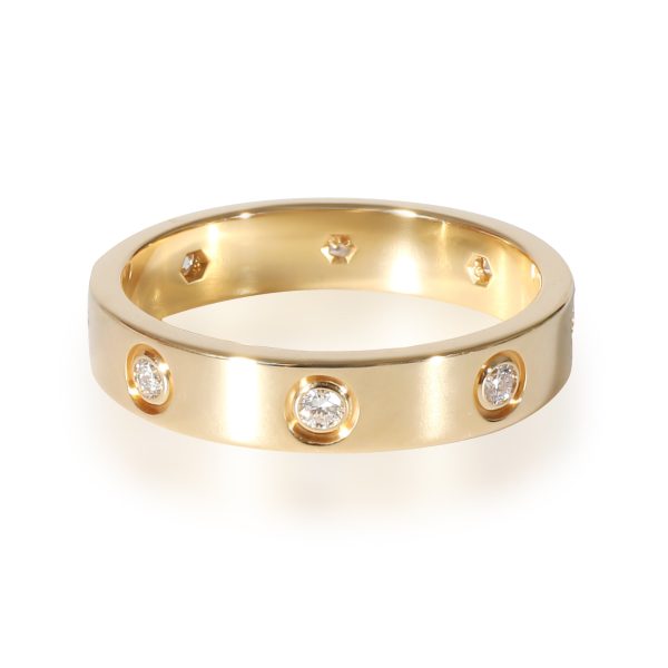 134491 sv 2dde8bfe 78d4 4c9f 90c5 1076b1f493d6 Cartier Love Diamond Wedding Band in 18k Yellow Gold 019 CTW