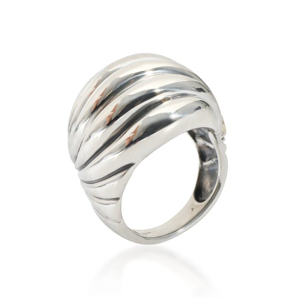 134494 av a43e11fa bc03 467f b285 0f4b8d953404 David Yurman Sculpted Cable Fashion Ring in Sterling Silver