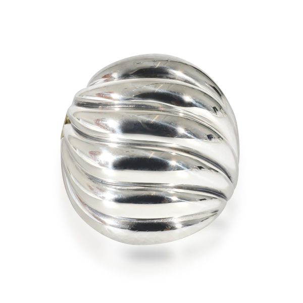 David Yurman Sculpted Cable Fashion Ring in Sterling Silver David Yurman Sculpted Cable Fashion Ring in Sterling Silver