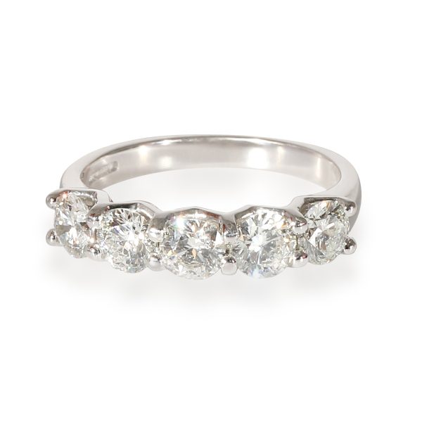 5 Stone Diamond Band in Platinum 12 CTW 5 Stone Diamond Band in Platinum 12 CTW