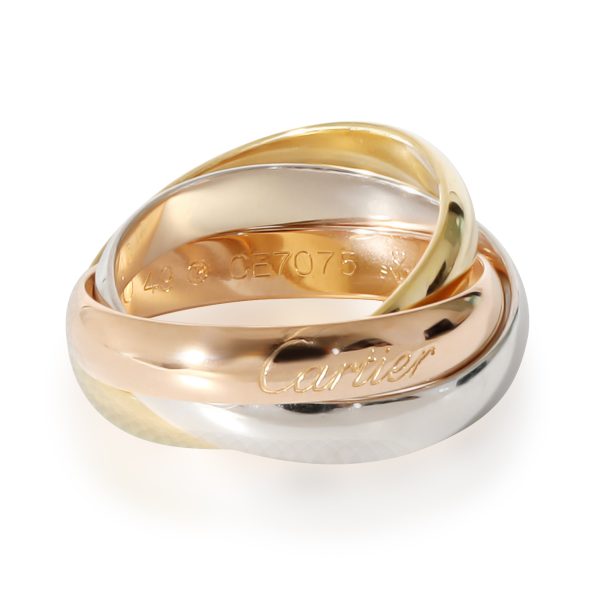 Cartier Trinity Ring in 18kt Tri Color Gold Cartier Trinity Ring in 18kt Tri Color Gold