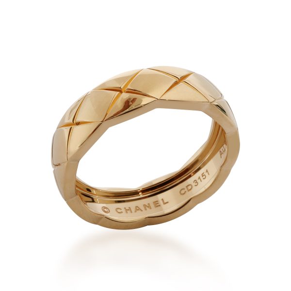 134639 pv Chanel Coco Crush Ring in 18k Yellow Gold