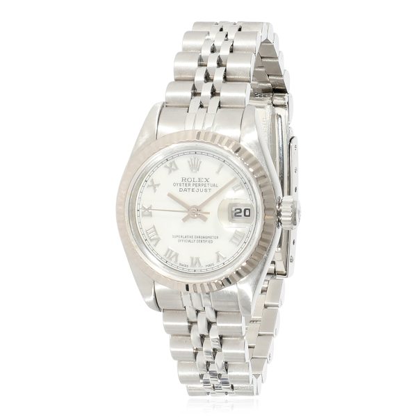 134779 ad1 Rolex Datejust 69174 Womens Watch in 18kt Stainless SteelWhite Gold