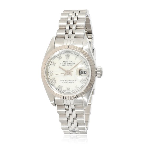 Rolex Datejust 69174 Womens Watch in 18kt Stainless SteelWhite Gold Rolex Datejust 69174 Womens Watch in 18kt Stainless SteelWhite Gold
