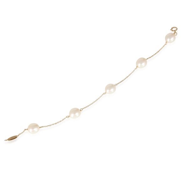 134792 pv d909dce1 5147 4f5a 9d30 6fdb62125eef Tiffany Co Elsa Peretti Pearls by the Yard Bracelet in 18K Yellow Gold