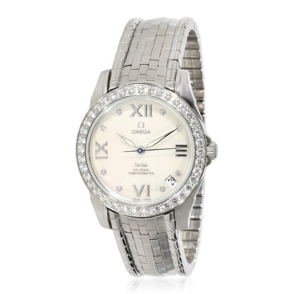 Omega Deville 2500 45867500 Womens Watch in Stainless Steel Omega Deville 2500 45867500 Womens Watch in Stainless Steel