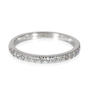 Tiffany Co Novo Diamond Eternity Wedding Band in Platinum 033 CTW Cart