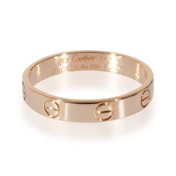 Cartier Love Wedding Band in 18K Rose Gold Cartier Love Wedding Band in 18K Rose Gold