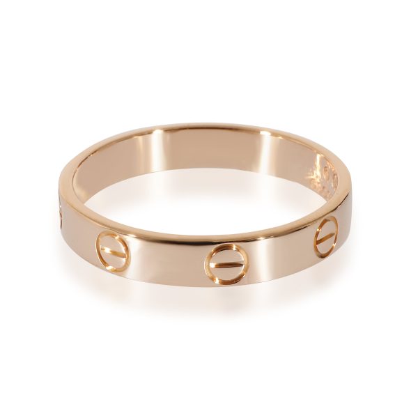 134964 sv c0a3e7f2 b300 4406 8bfe a11df367d3fb Cartier Love Wedding Band in 18K Rose Gold