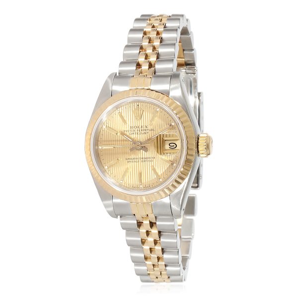 135055 ad1 Rolex Datejust 69173 Womens Watch in 18kt Stainless SteelYellow Gold